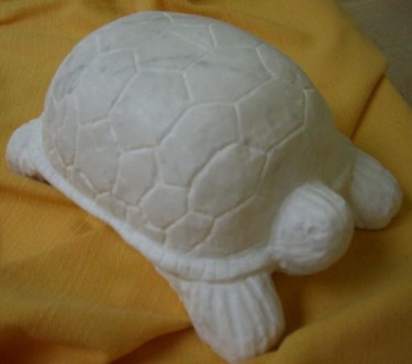 TORTUE - Sculpture en marbre de Carrare